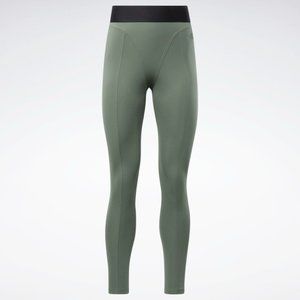 NWT Reebok X Cardi B Leggings w/ Tonal Thong Seams